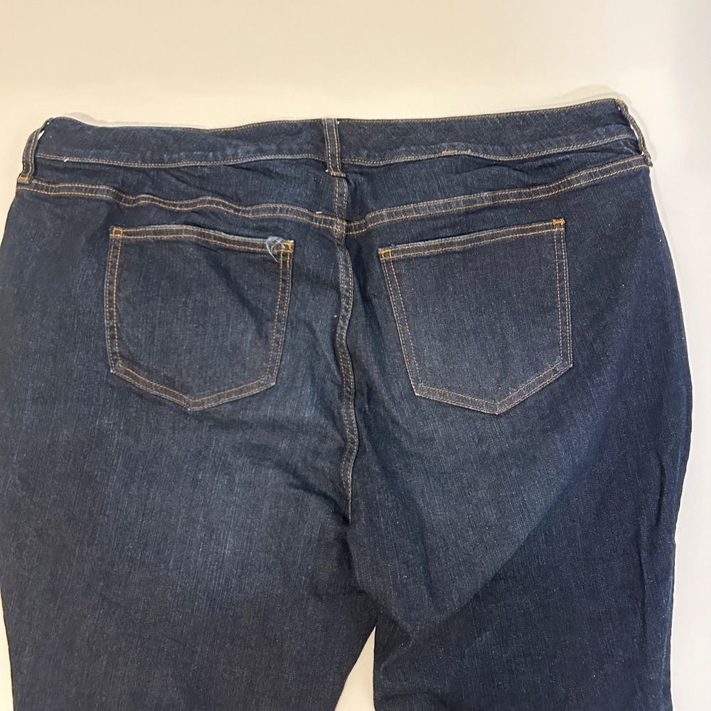 Torrid Mid Rise Skinny Jeans Dark Wash Vintage Stretch Womens Size 20 Short - Picture 6 of 6